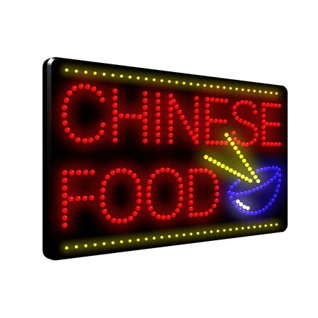 Chinese Food LED Sign