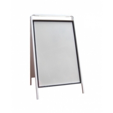 All Steel A-board with Poster Holder