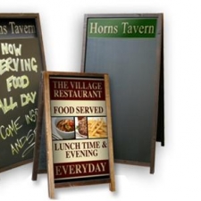 Budget Wooden A-Board (with or without Snapframe fronts)