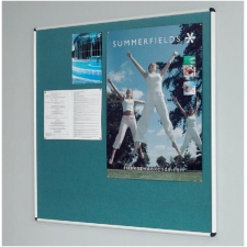 Shield Noticeboard Flame Resistant