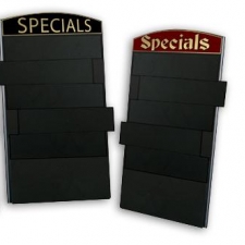 Slatted Chalkboard with Personalised Header