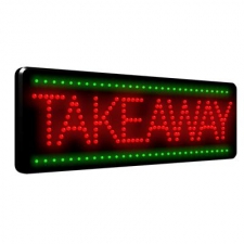 Takeaway LED Sign
