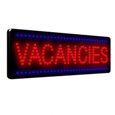 Vacancies LED Sign
