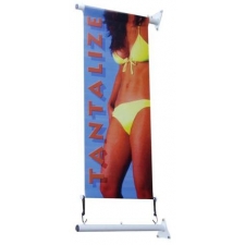 Wall Mounted 45cm Banner Pole Kit