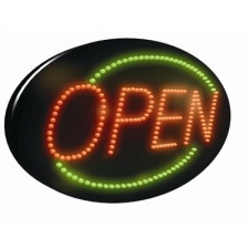 Open 2 LED Sign